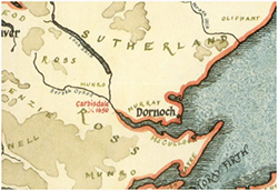 Old Scottish Map